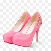 粉色时尚大气女鞋