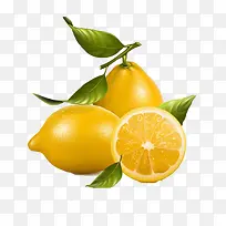 金桔柠檬水果装饰元素