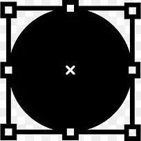 圆矢量形状图标