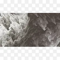 灰色立体花纹表面