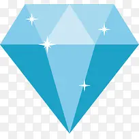 精美蓝色钻石设计