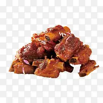 糖蜜排骨骨头肉块