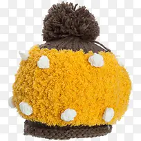 黄色针织帽