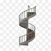 铁质旋转楼梯