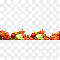 水果蔬菜边框纹理