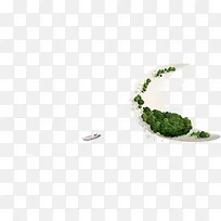 美丽的海岛