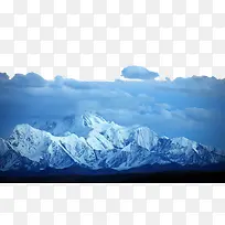 四川贡嘎山雪山三