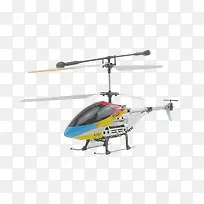 彩色直升机模型