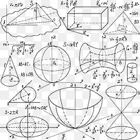 漂浮数学函数图像