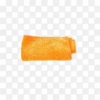 橙色棉布巾