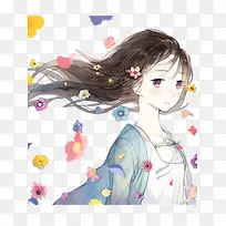 唯美插画