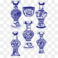 中国青花瓷瓶