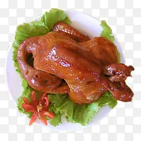 白条鸡油炸