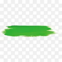 草绿色水彩涂鸦笔刷