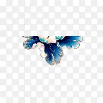 蓝色花
