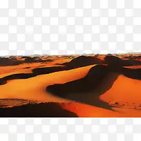 黄昏沙漠