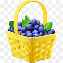 一筐蓝莓