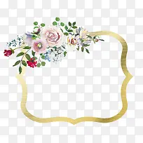 卡通手绘美丽的花朵