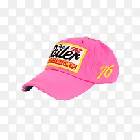 粉色运动帽
