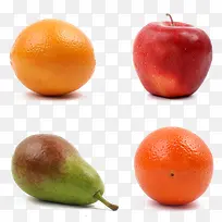 各种水果红苹果橙子