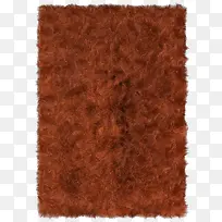 方形棕色北欧地毯