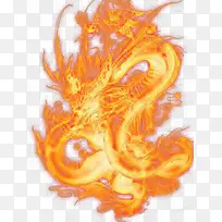 火焰龙图片素材