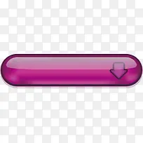 紫色水晶矢量按钮素材