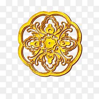 金色窗花