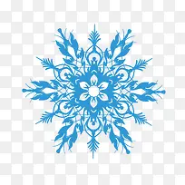 花纹底纹 雪花 装饰图案 淡蓝色