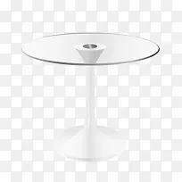 圆形玻璃桌子