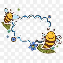 小蜜蜂书写框