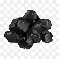 黑色煤块