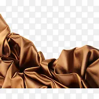 棕色丝绸礼服丝带