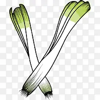 手绘矢量蔬菜