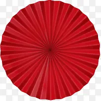 中国风矢量圆形折纸