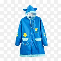 蓝色雨衣