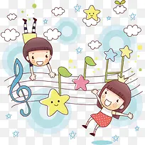 儿童插画素材