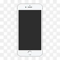 白色手机屏幕透明