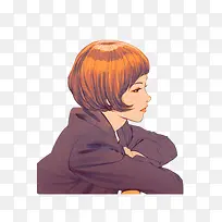 卡通女孩