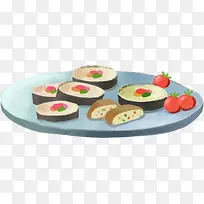 扁平风格高清创意食物蔬菜