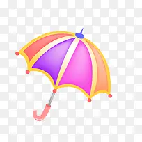 可爱粉色浪漫小雨伞
