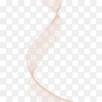 漂浮线条矢量图