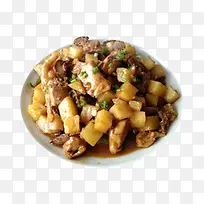 产品实物美味爽口土豆鸡块
