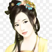 古风女子 