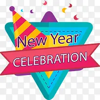 新年2018糖果色标签