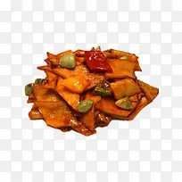 腊八蒜炒杏鲍菇素材
