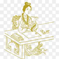 中国传统古代人物