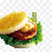 牛肉蔬菜沙拉新鲜牛肉堡