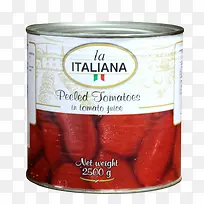 意拉去皮番茄罐头