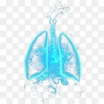 蓝色肺部